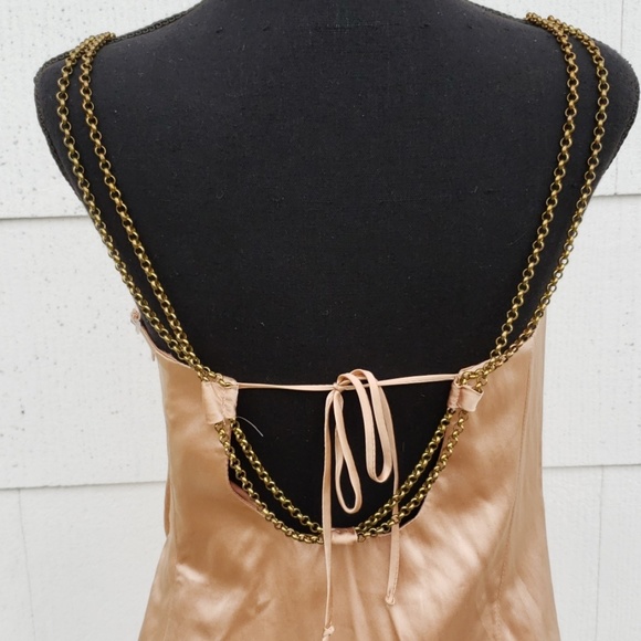 Nancy Rose salmon color cocktail dress size 4 - Picture 5 of 6